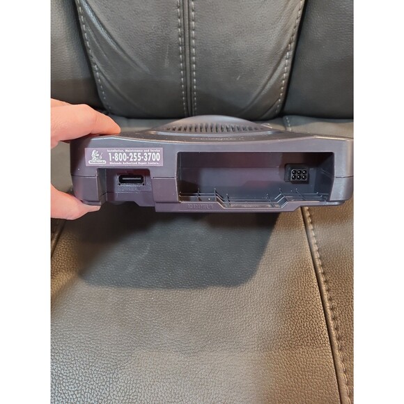 Nintendo 64 N64 Console with Jumper Pak, Power and AV Cords, and Controller - Picture 9 of 12